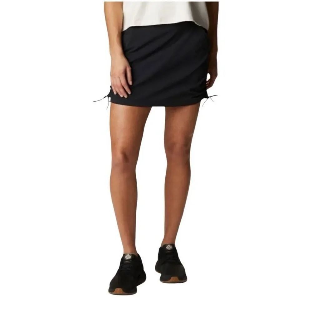 Columbia black anytime casual skort size S